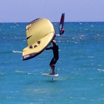 air wing surf foil inflatable cabrinha
