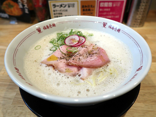 福島壱麺・濃厚鯛塩ラーメン